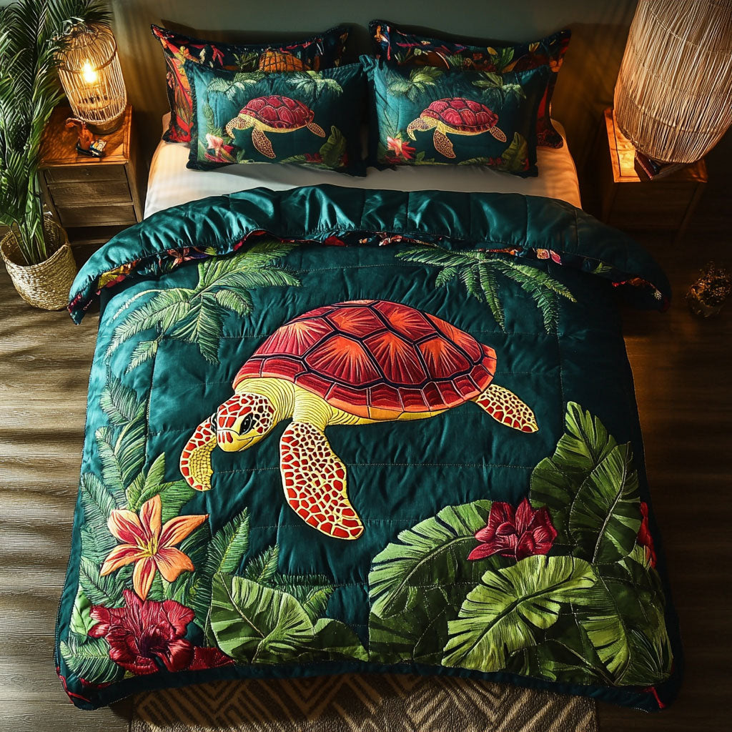 Turtle Voyage WN3009063CL Duvet Cover Set