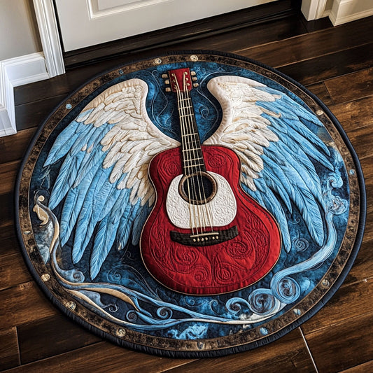 Guitar Wings CW1106023CL Quilted Round Mat
