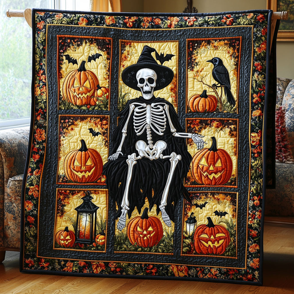 Eternal Night Skeleton WN0609028CL Quilt