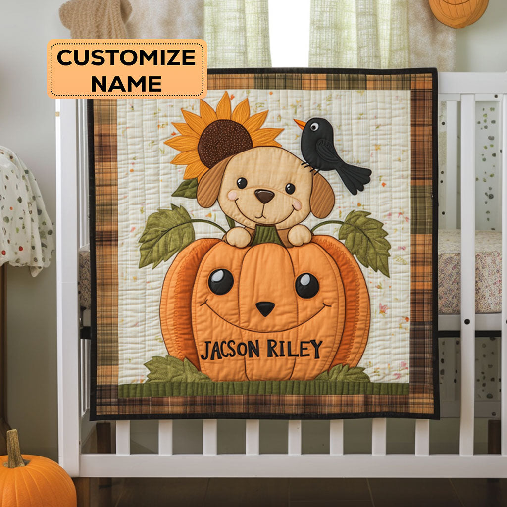 Harvest Pals WY3007021CL Personalized Baby Quilt