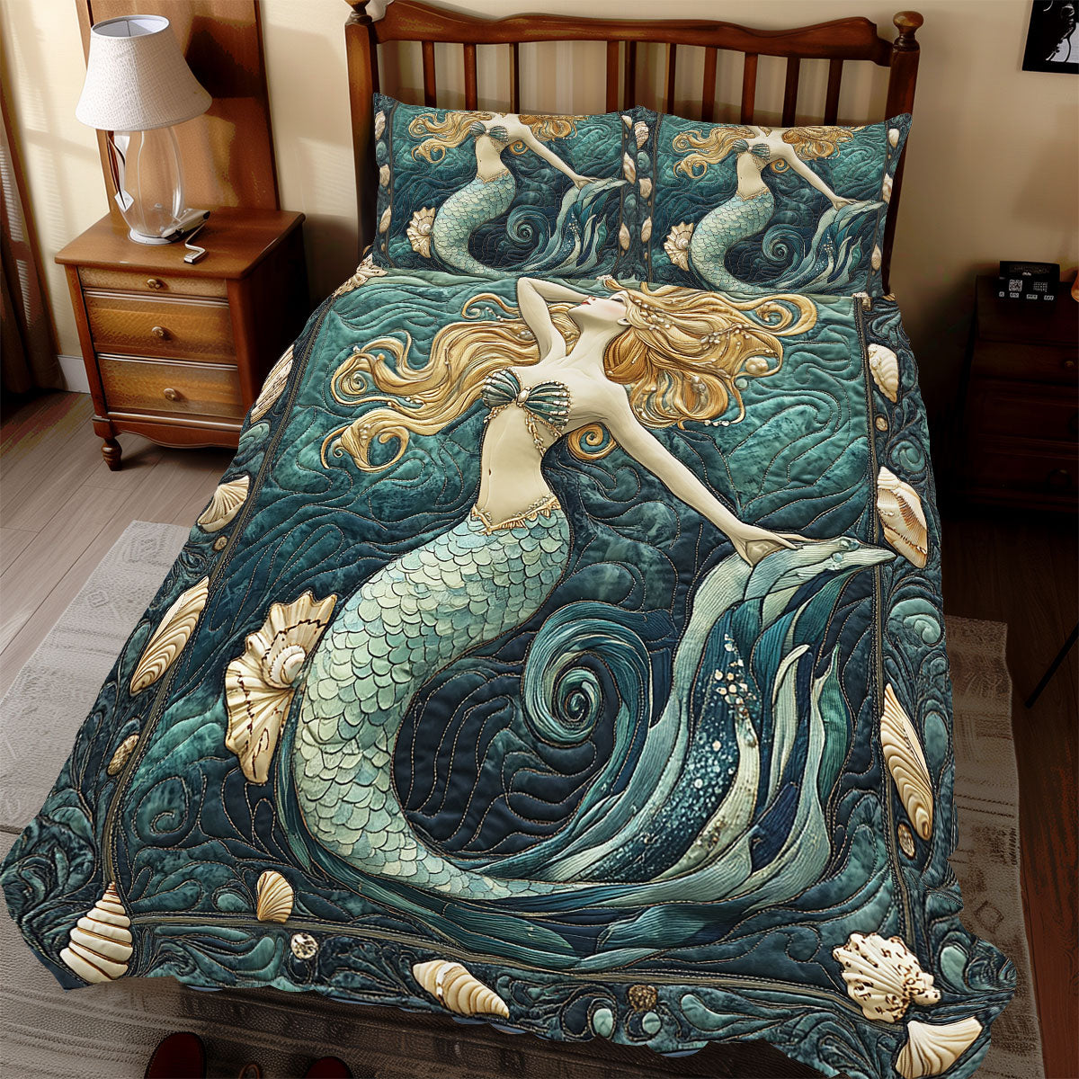 Mermaid WX1712065CL Duvet Cover Set