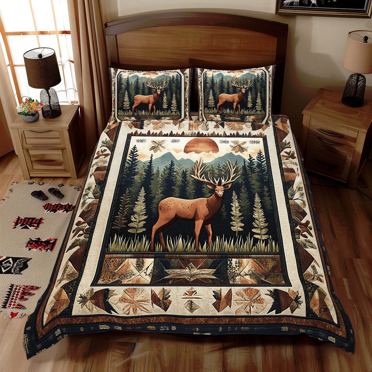 Deer Native WX1312067CL Duvet Cover Set