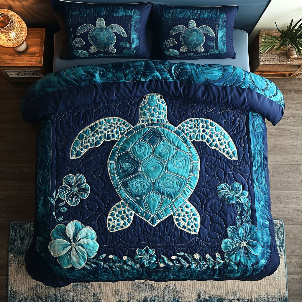 Ocean Turtle DH0110014CL Duvet Cover Set