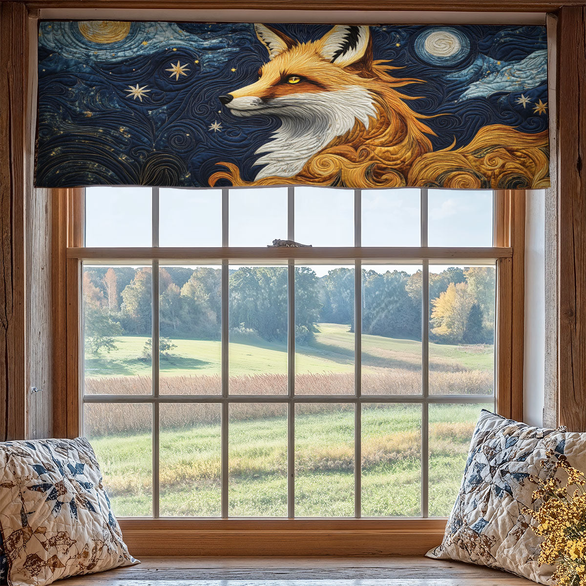 Fox Star WX2205031CL Quilted Valance