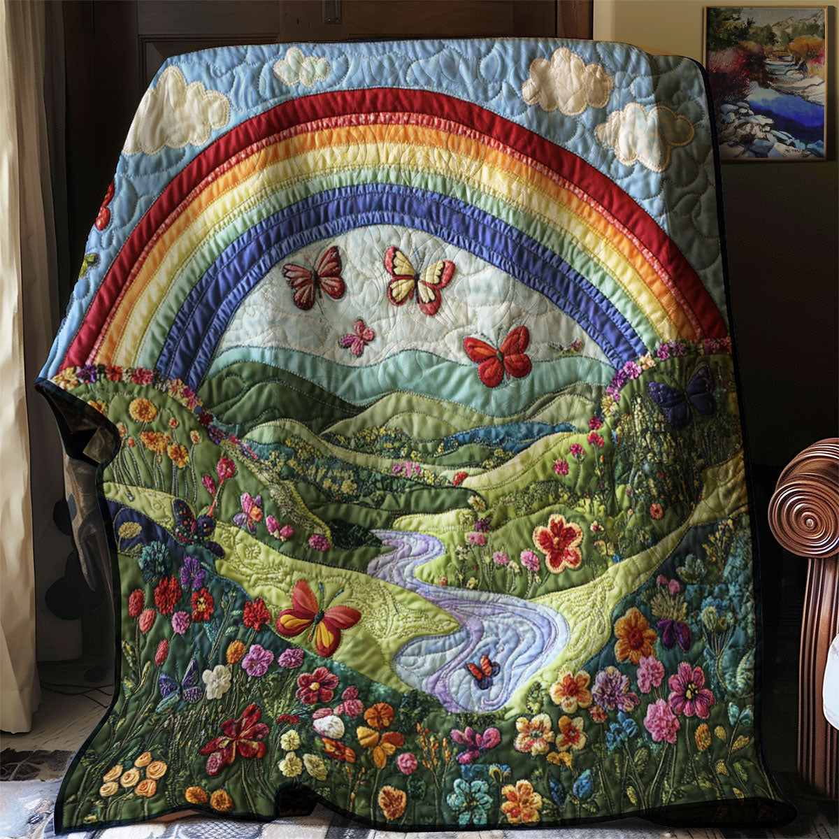Butterfly Garden WJ2403005CL Quilt