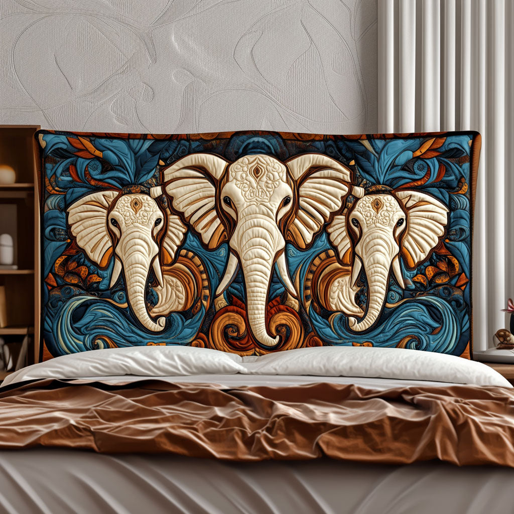 Trinity Elephants KL3112014CL Quilted Headboard Slipcover