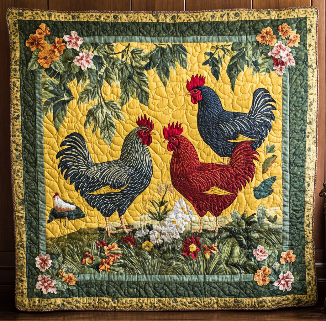 Morning Glory YR0401012CL Quilt