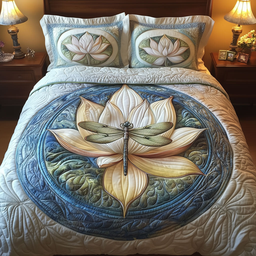 Zen Lotus Dragonfly LT0410005CL Duvet Cover Set