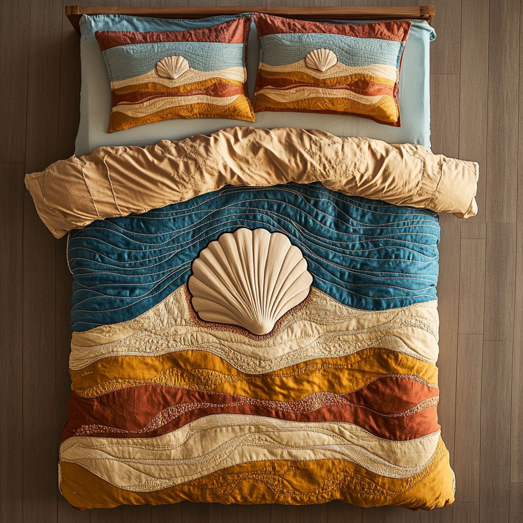 Sand Shell CP0309059CL Duvet Cover Set