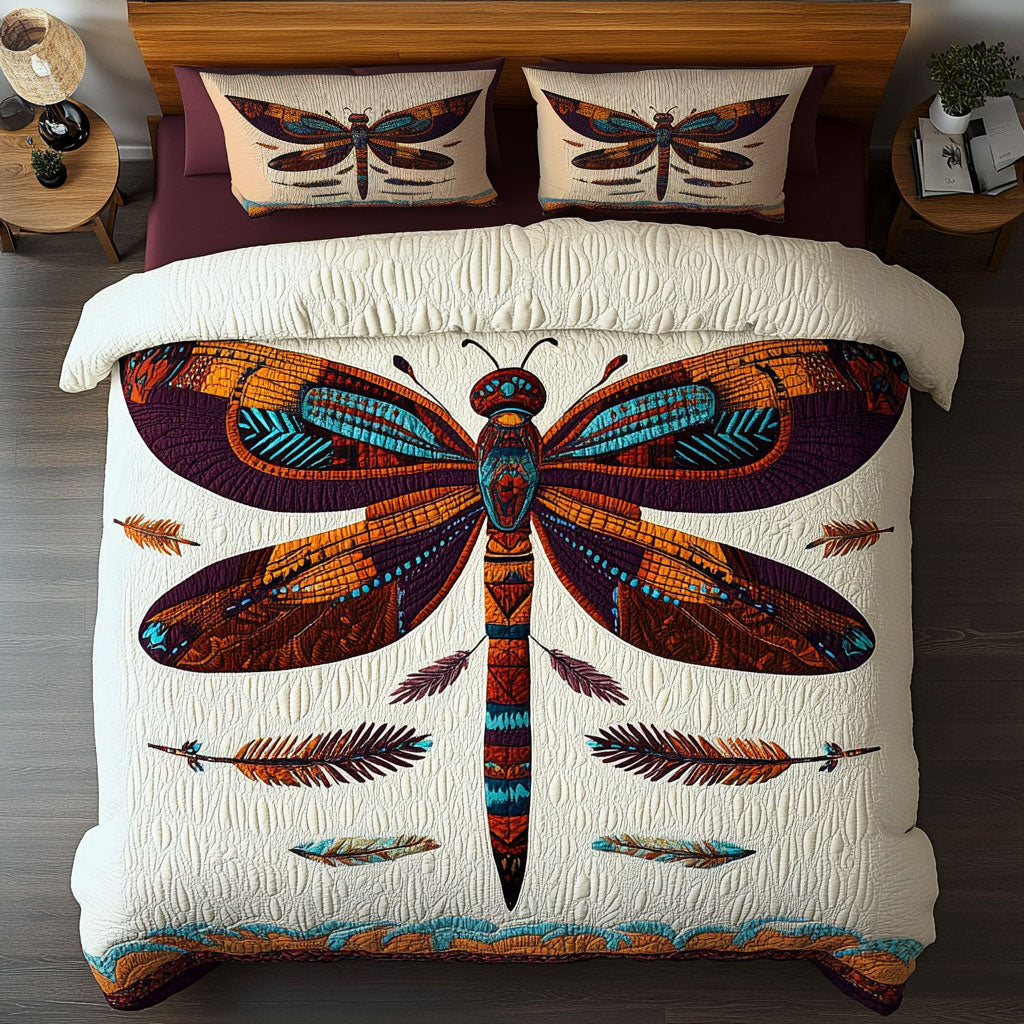 Whimsical Dragonfly DH1609005CL Duvet Cover Set