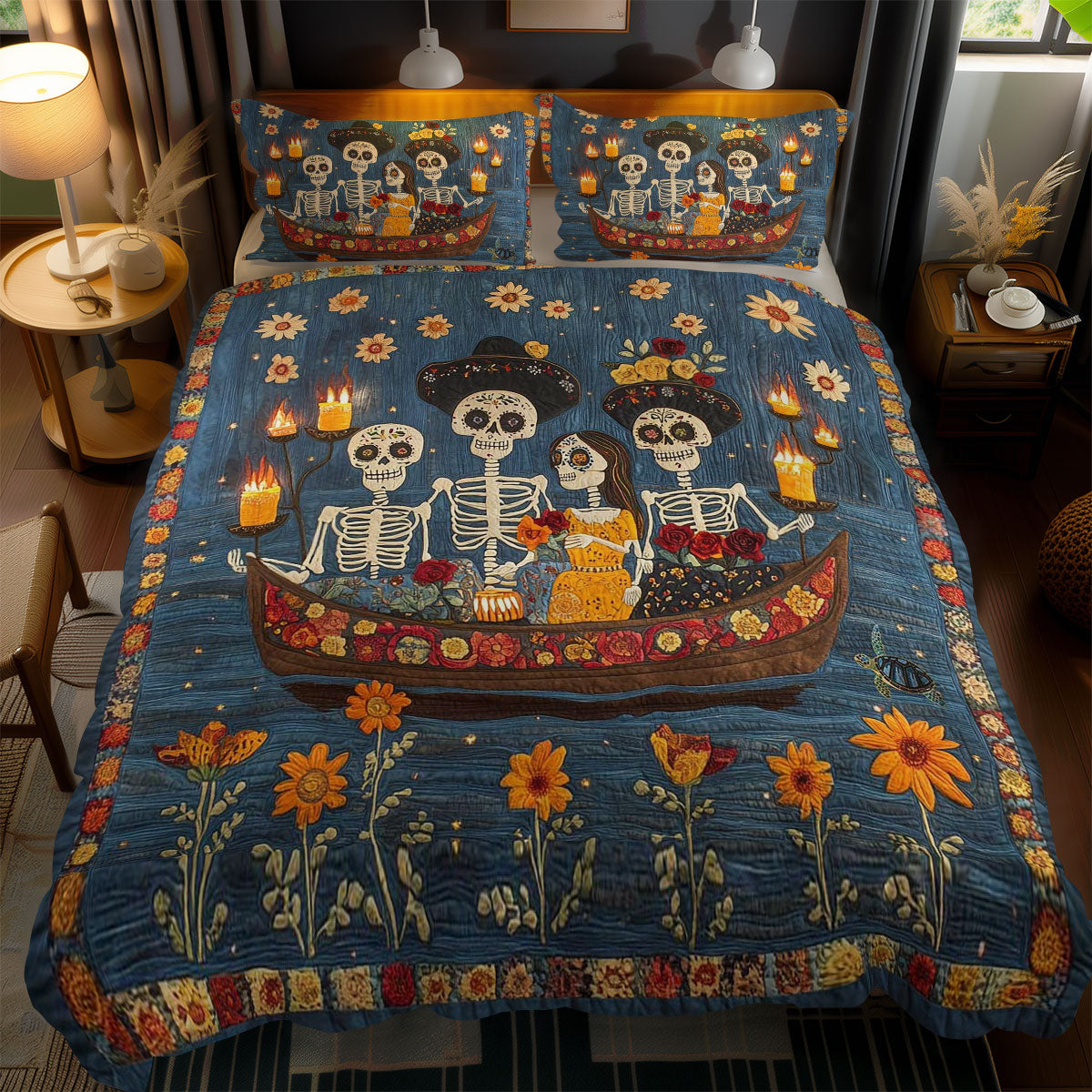 Skeleton Boat WN1911055CL Duvet Cover Set