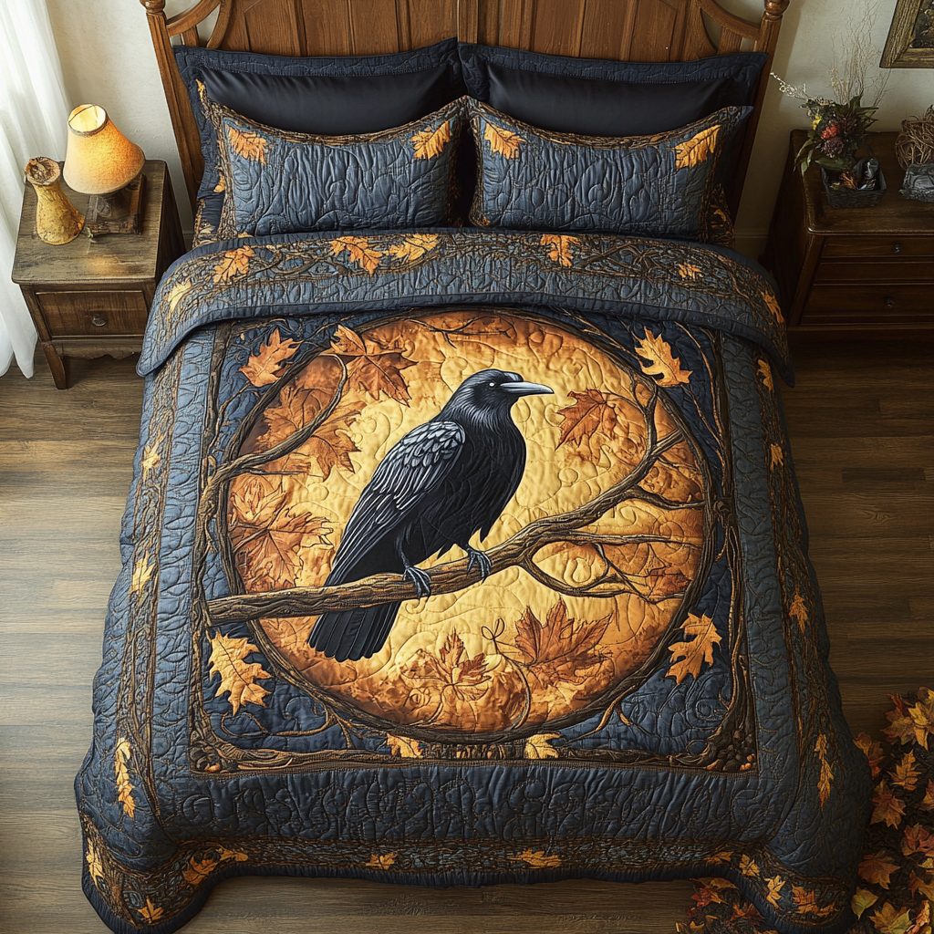 Raven's Haven YR1601026CL Duvet Cover Set