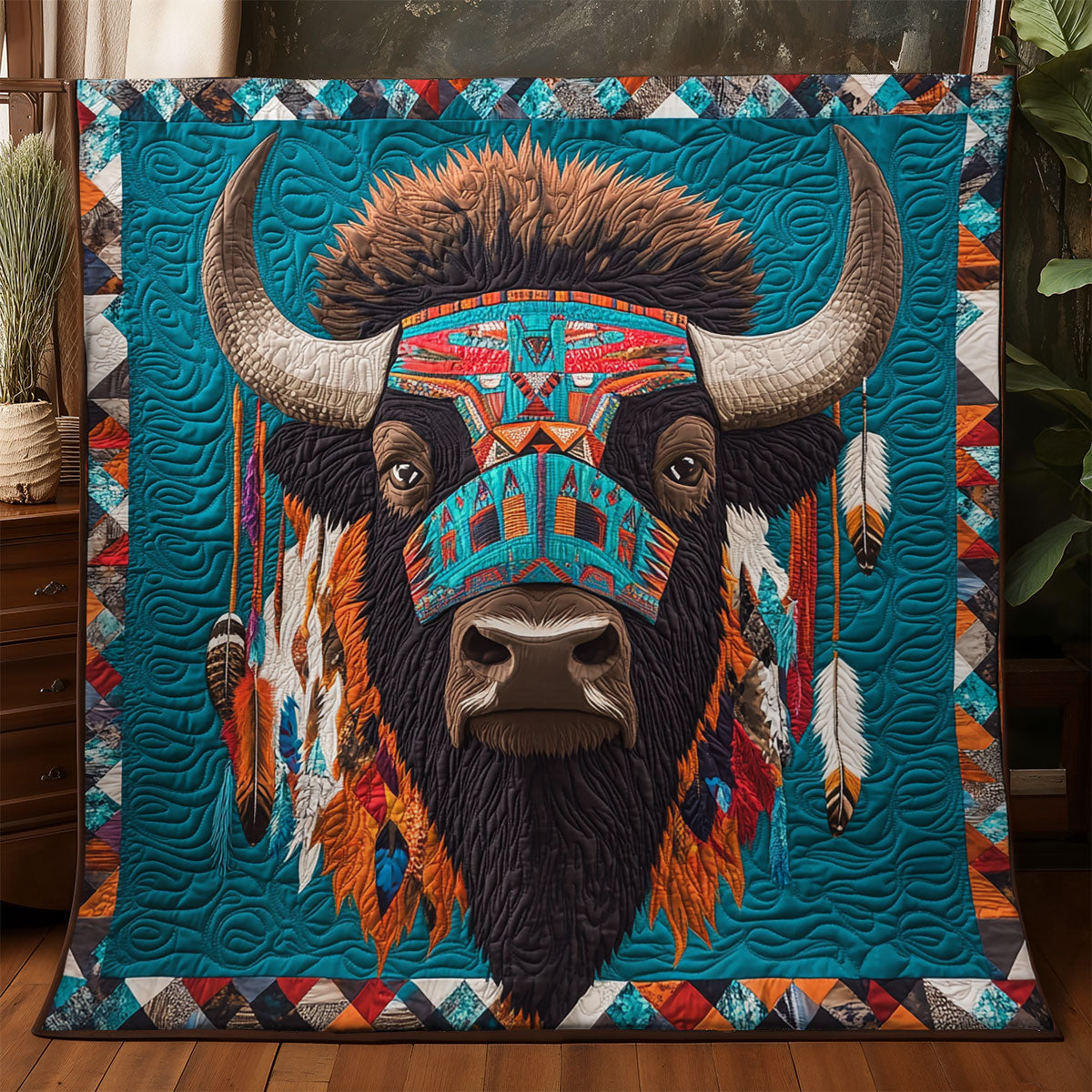 American Bison WX0406003CL Quilt