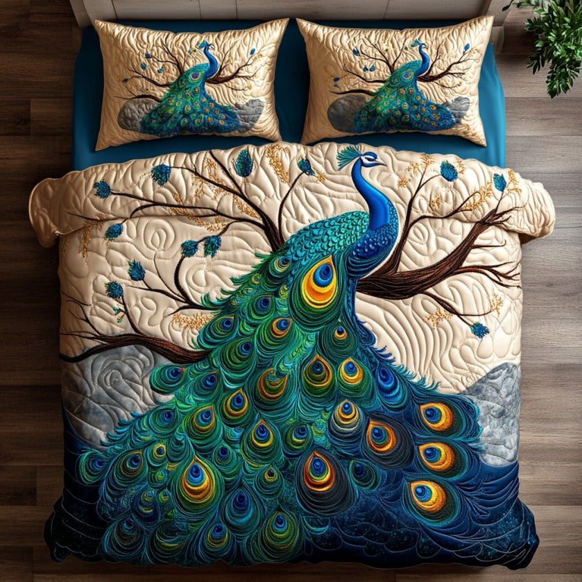 Enchanting Peacock XR2209013CL Duvet Cover Set