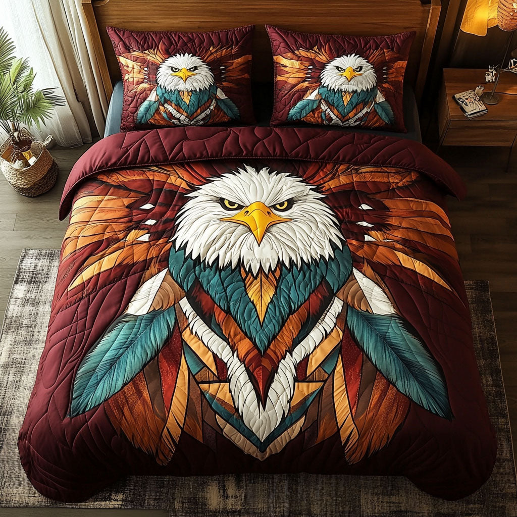 Native American Eagle WY2202054CL Duvet Cover Set