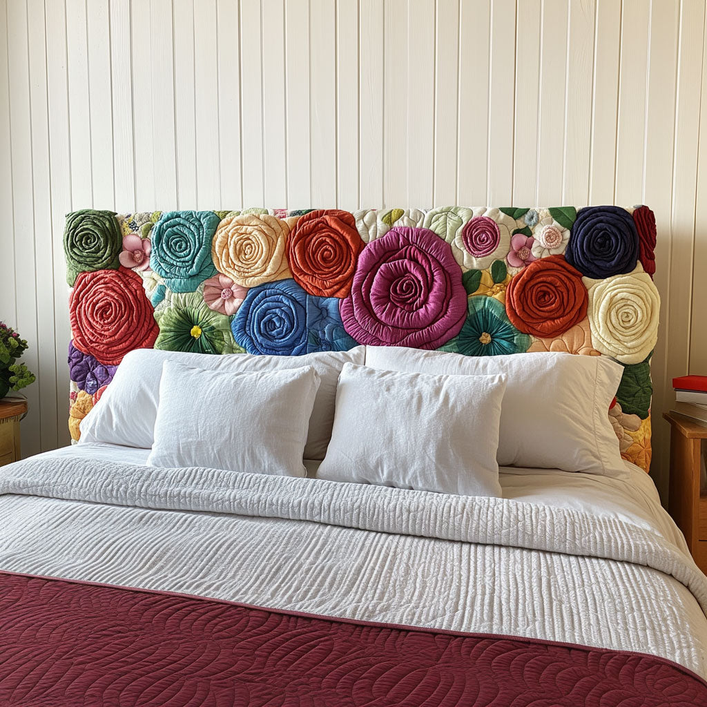 Timeless Rose Garden KL0201018CL Quilted Headboard Slipcover