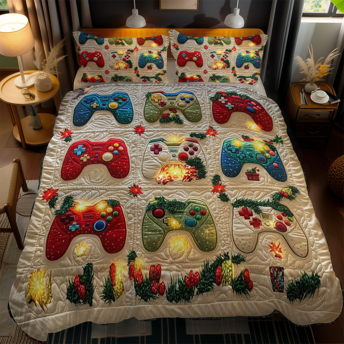 Holiday Gamer WN2311025CL Duvet Cover Set