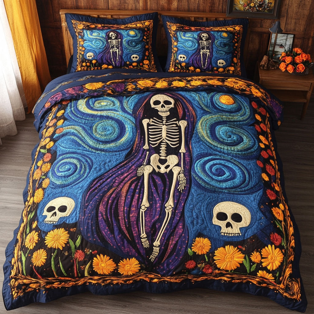 Skeleton Eclipse WN2609061CL Duvet Cover Set