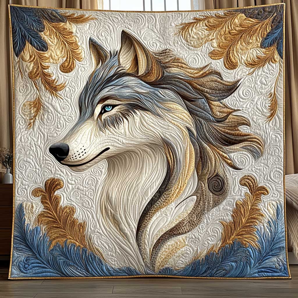 Gray Wolf CQ2604013CL Quilt