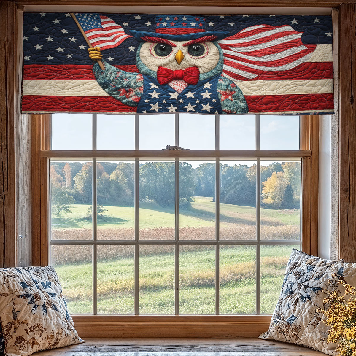 Owl American WX2205045CL Quilted Valance