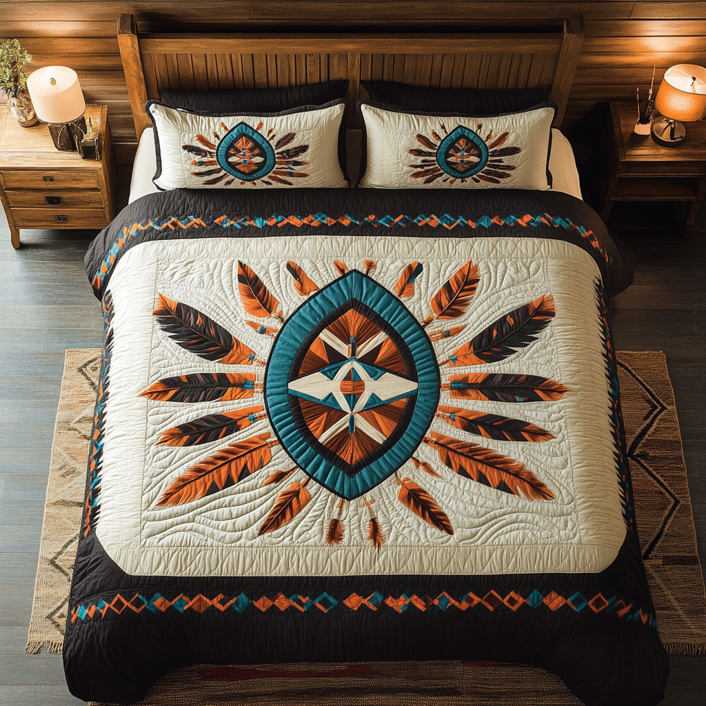Feathered Compass YR0102032CL Duvet Cover Set