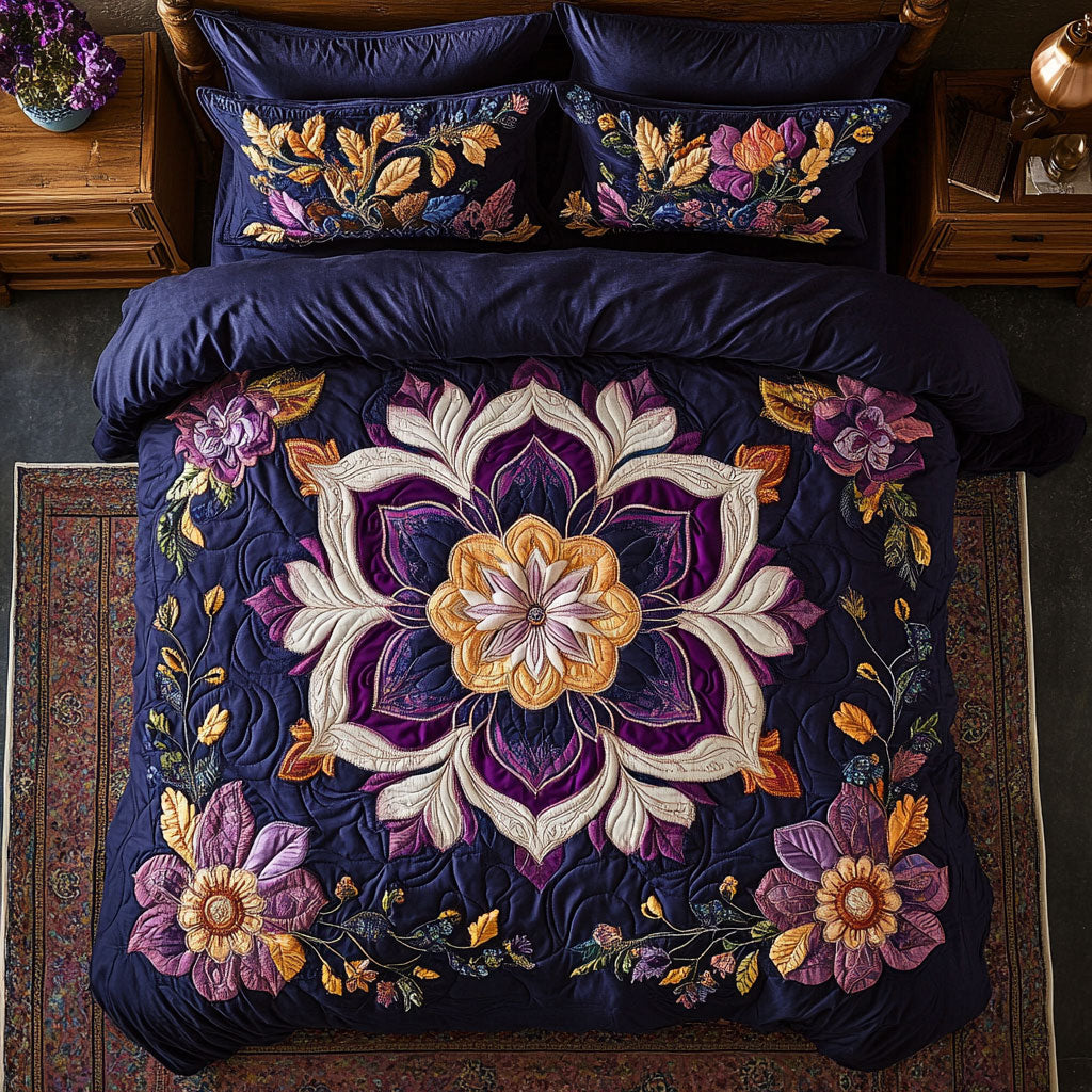 Mandala Flower WX0606029CL Duvet Cover Set