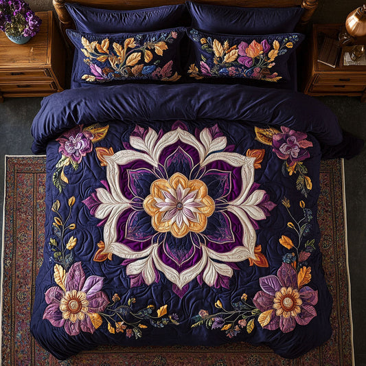 Mandala Flower WX0606029CL Duvet Cover Set