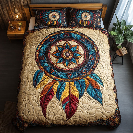 Native Feather Dreamcatcher WY2602024CL Duvet Cover Set