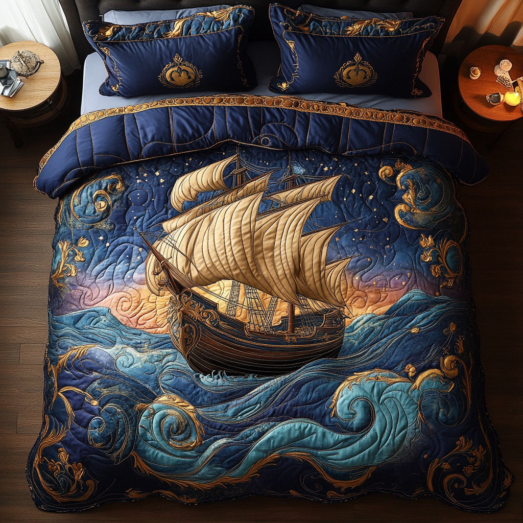 Golden Sails CQ1406011CL Duvet Cover Set