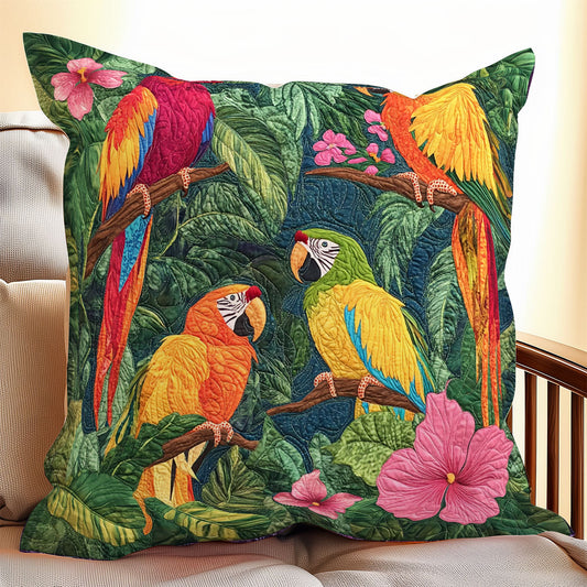 Tropical Of Parrot WX1306101CL Quilt Pillow Case