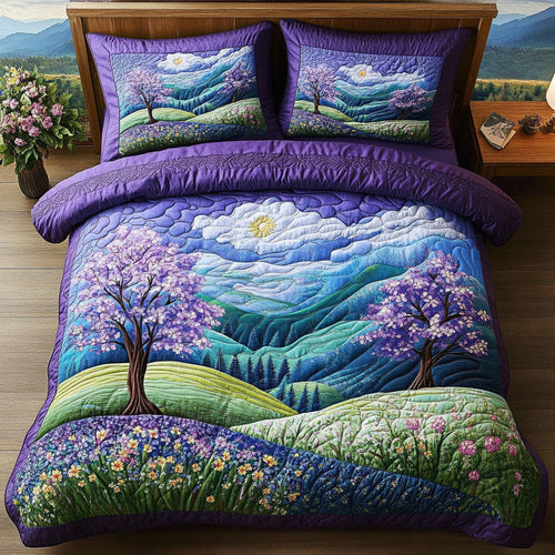 Lavender Meadow WX0506014CL Duvet Cover Set
