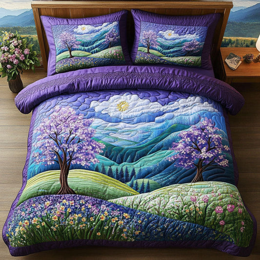 Lavender Meadow WX0506014CL Duvet Cover Set