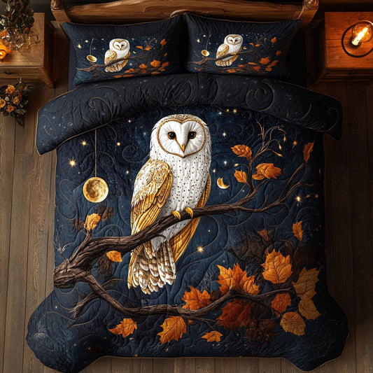 Autumn Owl WX1206002CL Duvet Cover Set