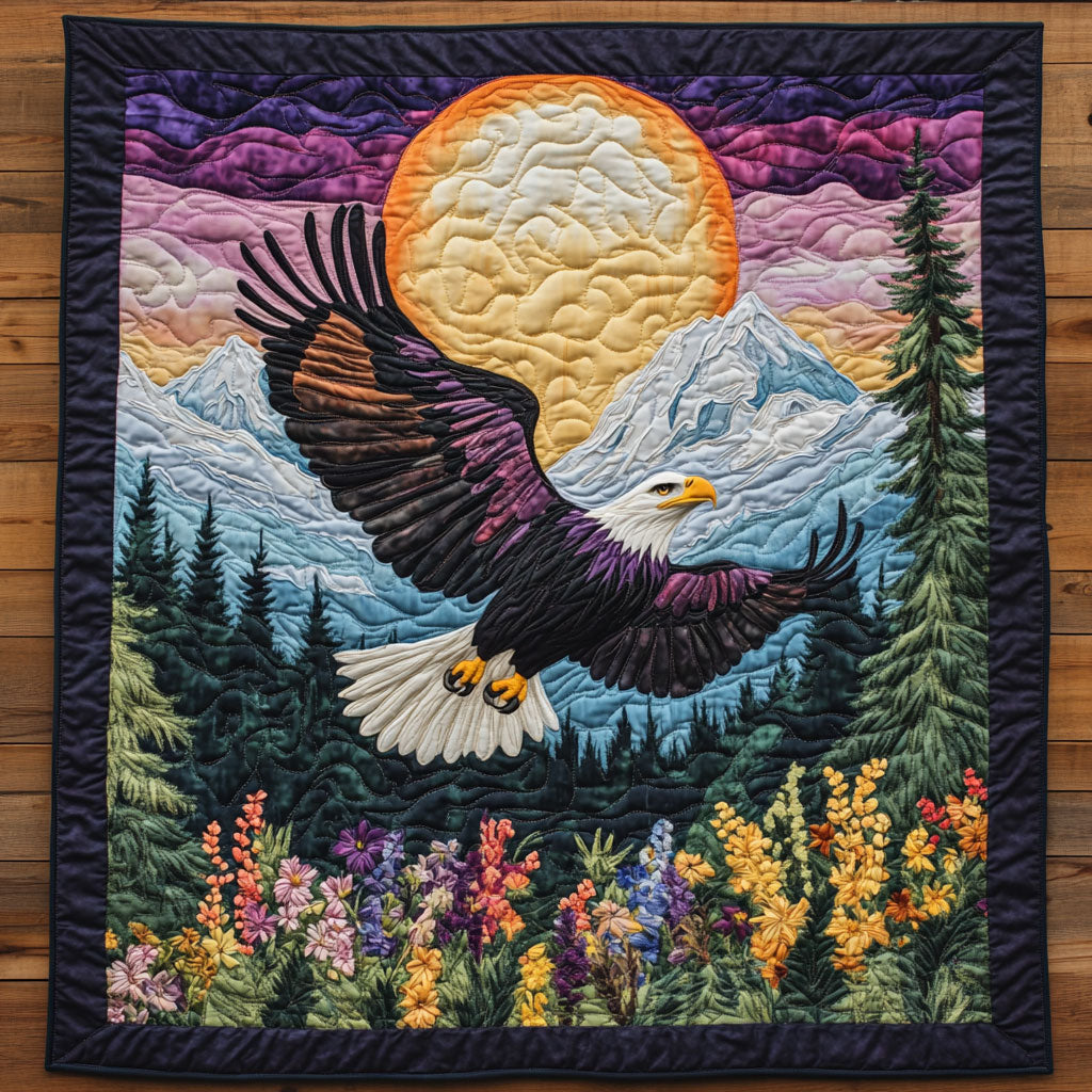 Blooming Eagle CW1405071CL Quilt