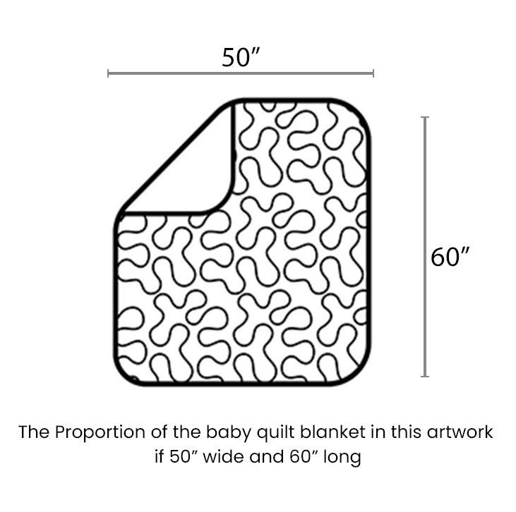 Train Parade WN0108048CL Personalized Baby Quilt