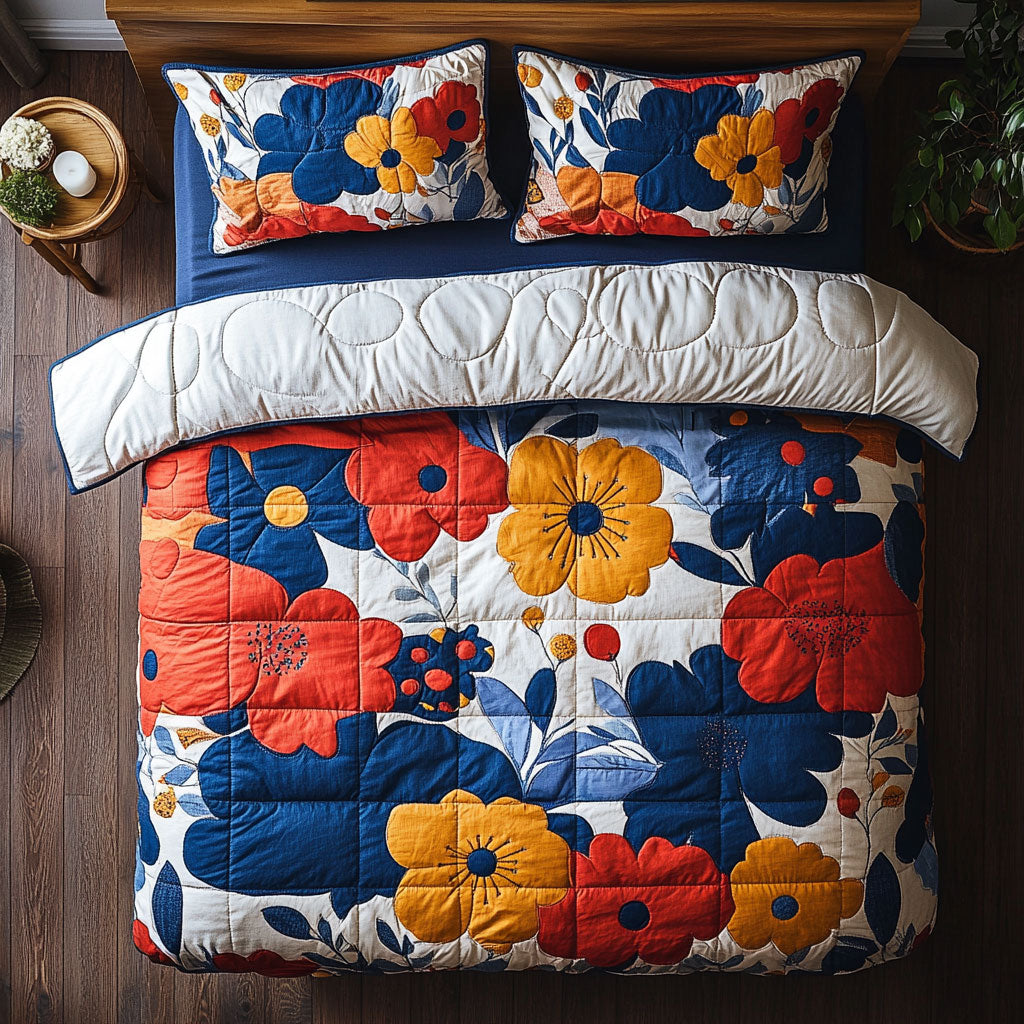 Floral Scandinavian Whimsy WU1903082CL Duvet Cover Set