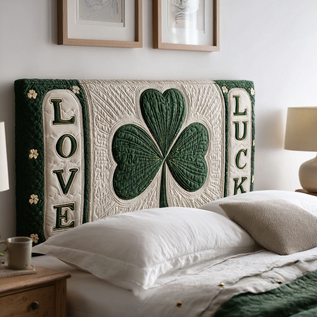 Fortune Love Clover WJ0501028CL Quilted Headboard Slipcover
