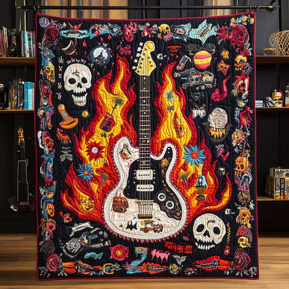 Guitar Rock WU2612083CL Quilt