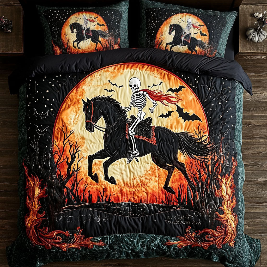 Halloween Phantom Rider WY0708018CL Duvet Cover Set