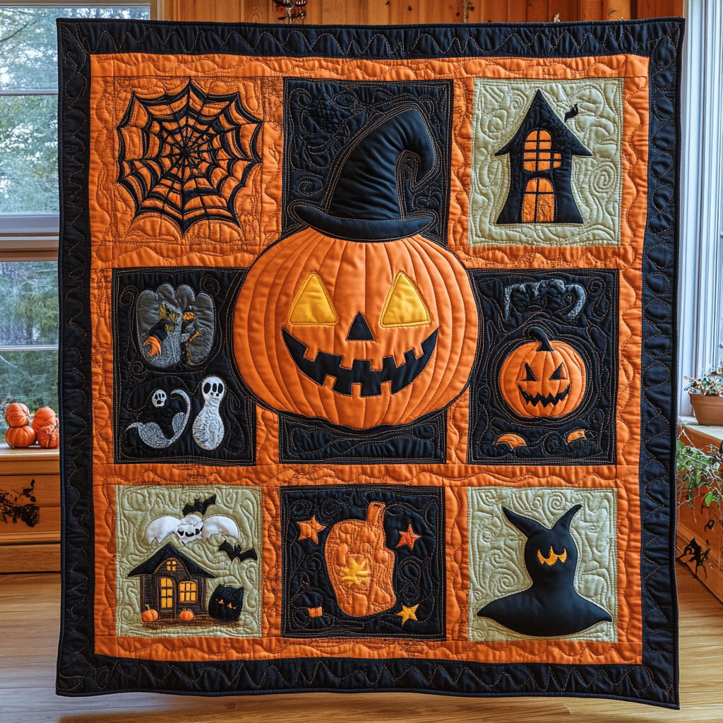 Haunted Nine CP0908068CL Quilt