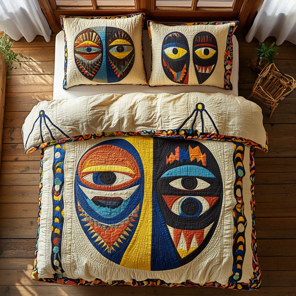 Heritage Mask CP0808077CL Duvet Cover Set