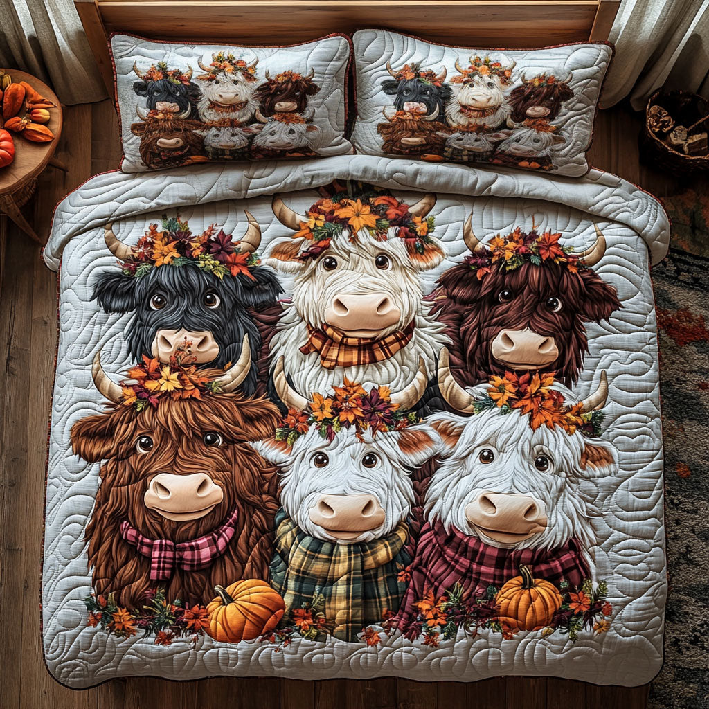 Highland Cow WU0603064CL Duvet Cover Set