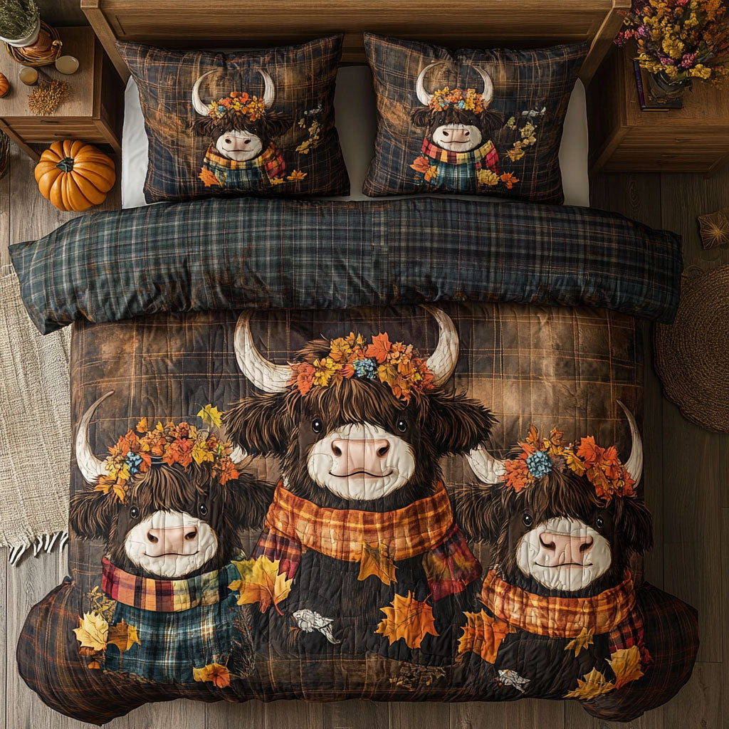 Highland Cow Reverie WU0603019CL Duvet Cover Set