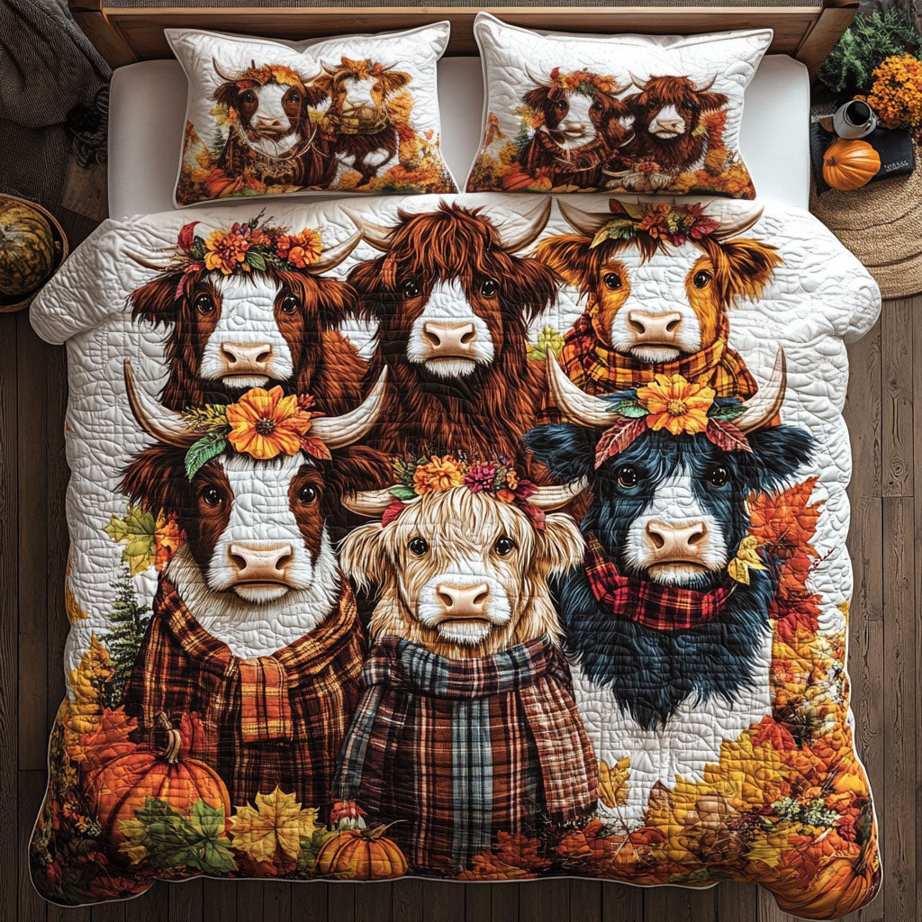 Highland Cow Reverie WU0603020CL Duvet Cover Set