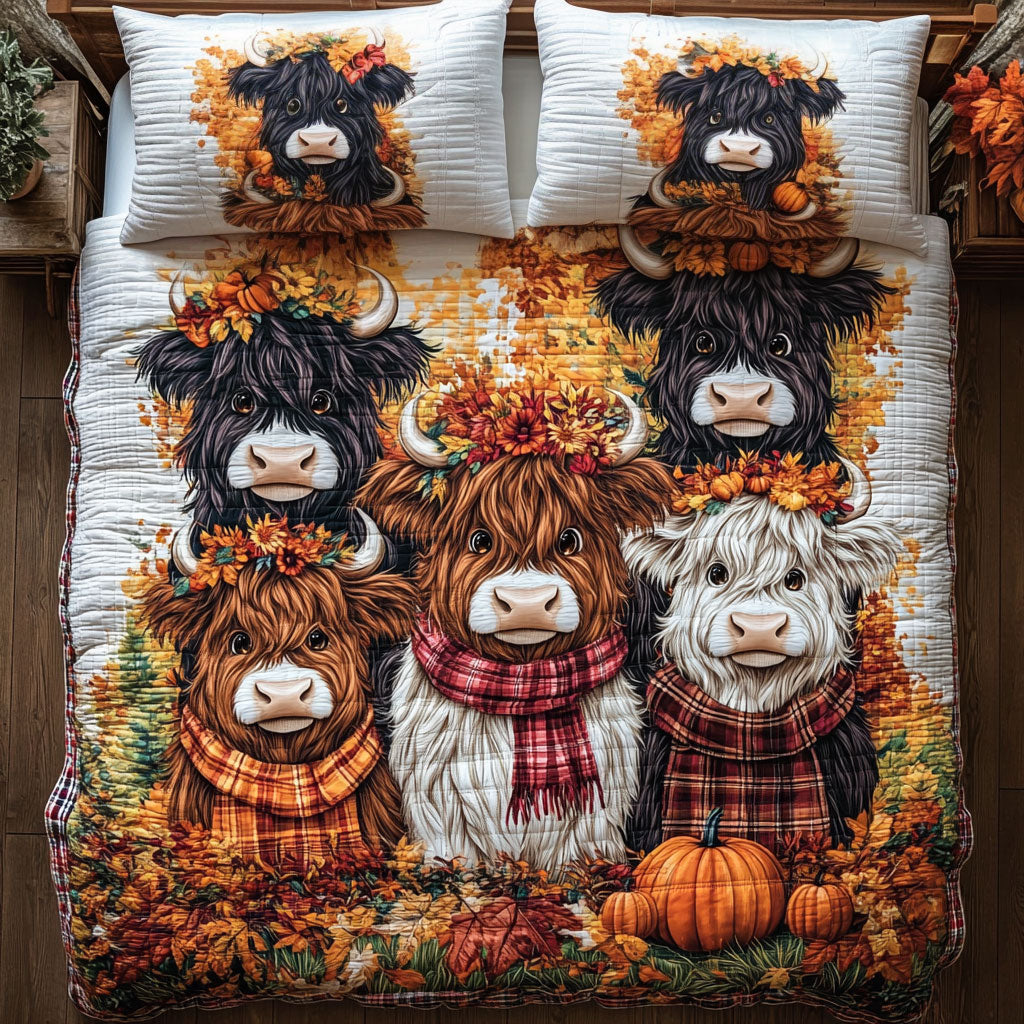 Highland Cow WU0603021CL Duvet Cover Set