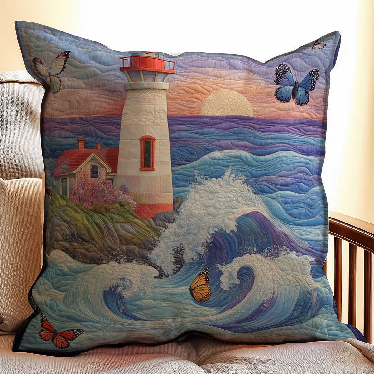 Lighthouse WX2203075CL Quilt Pillow Case