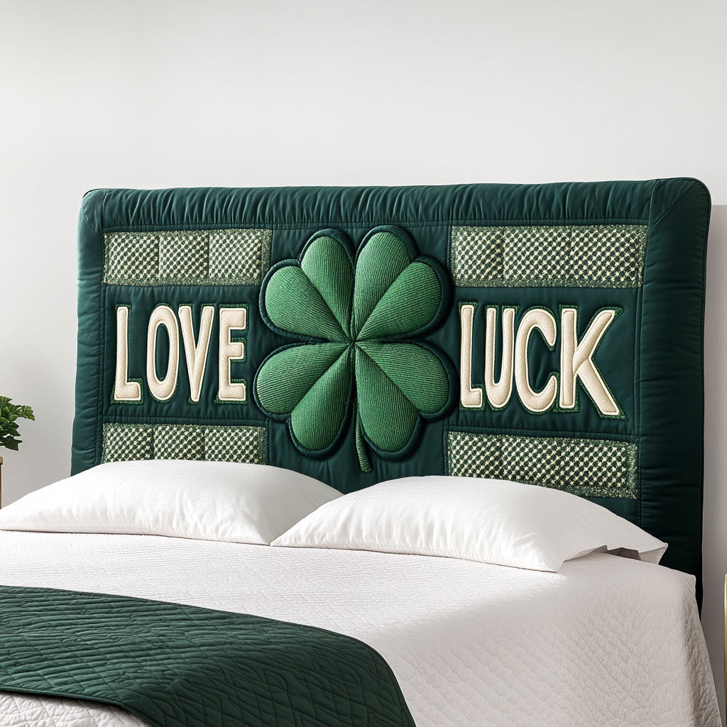 Love Luck WJ0501031CL Quilted Headboard Slipcover