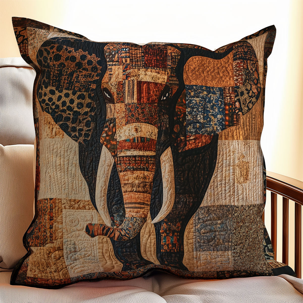 Majestic Elephant WX2103060CL Quilt Pillow Case