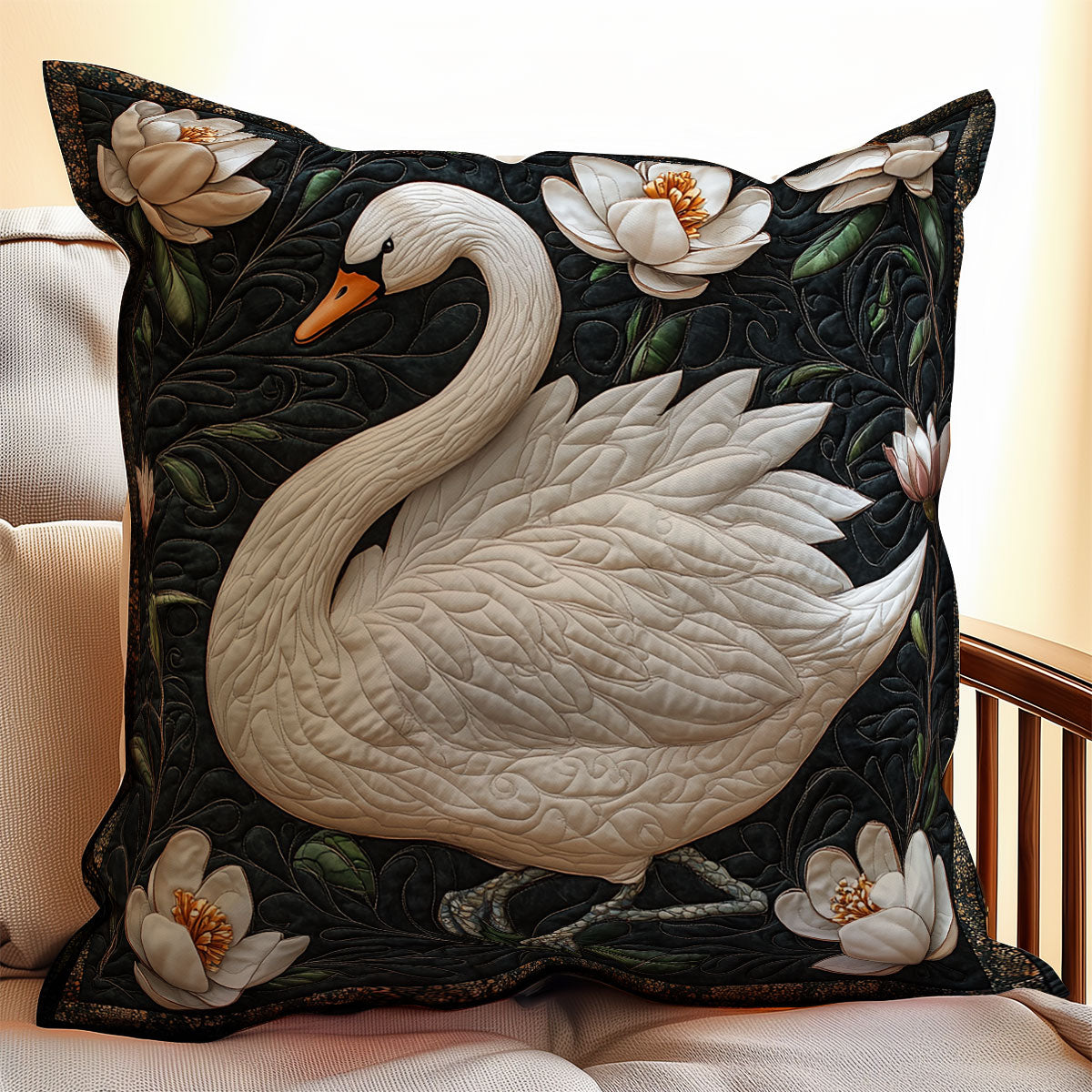 Majestic Swan WX2203080CL Quilt Pillow Case