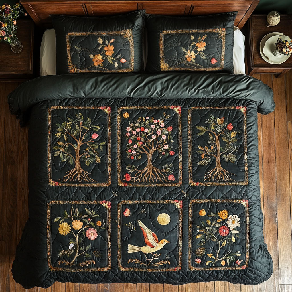 Midnight Garden WY0708055CL Duvet Cover Set